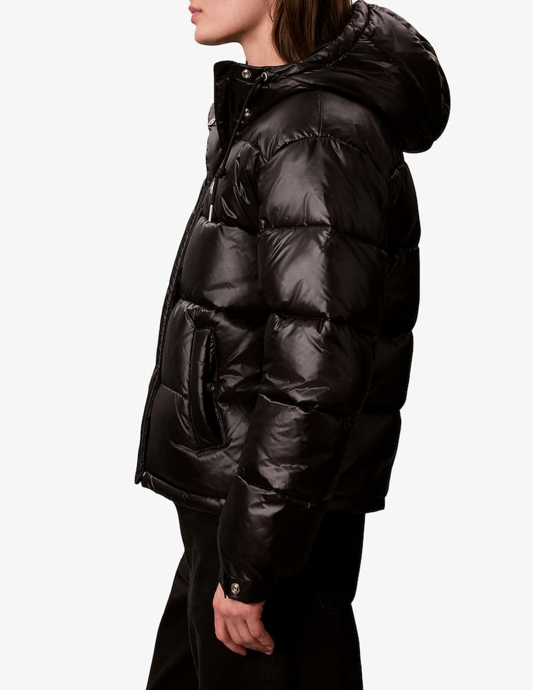 rinascente Calvin Klein Jeans Classic shine hooded puffer jacket