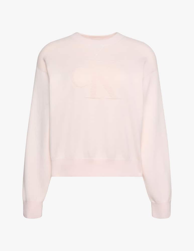 rinascente Calvin Klein Jeans Logo ottoman pullover