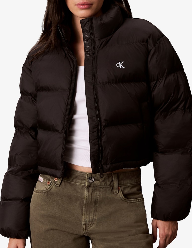 rinascente Calvin Klein Jeans Cropped puffer jacket Essential