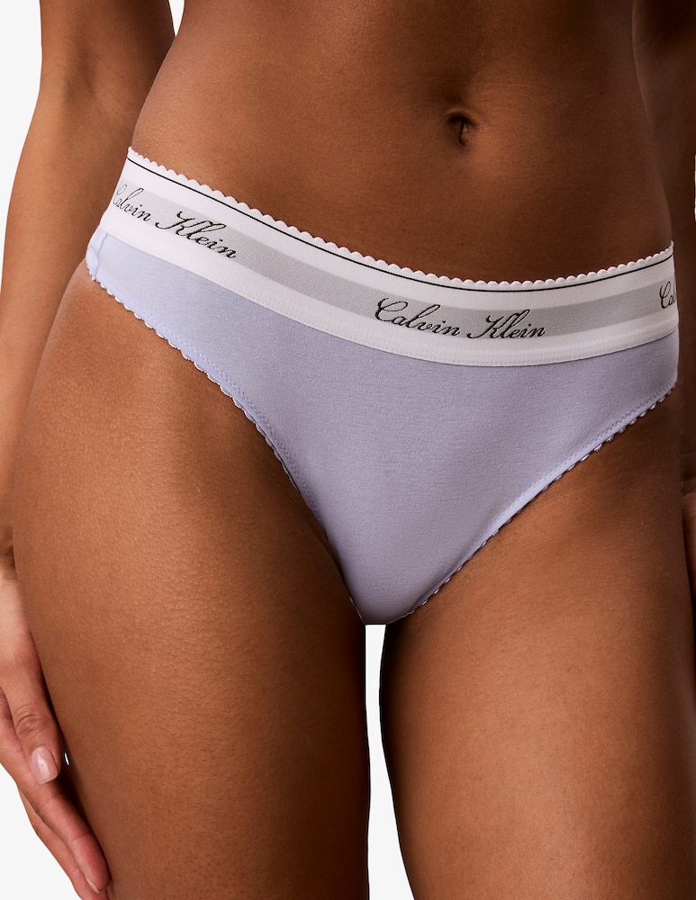 rinascente Calvin Klein Thong script briefs