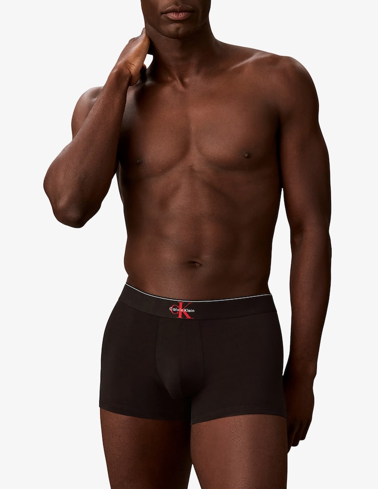 Calvin Klein Boxer trunk grafica monogramma 3 pack - immagine 1 Calvin Klein Boxer trunk grafica monogramma 3 pack - immagine 1