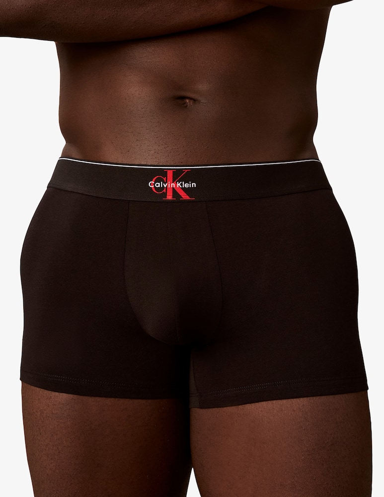 Calvin Klein Boxer trunk grafica monogramma 3 pack - immagine 4 Calvin Klein Boxer trunk grafica monogramma 3 pack - immagine 4