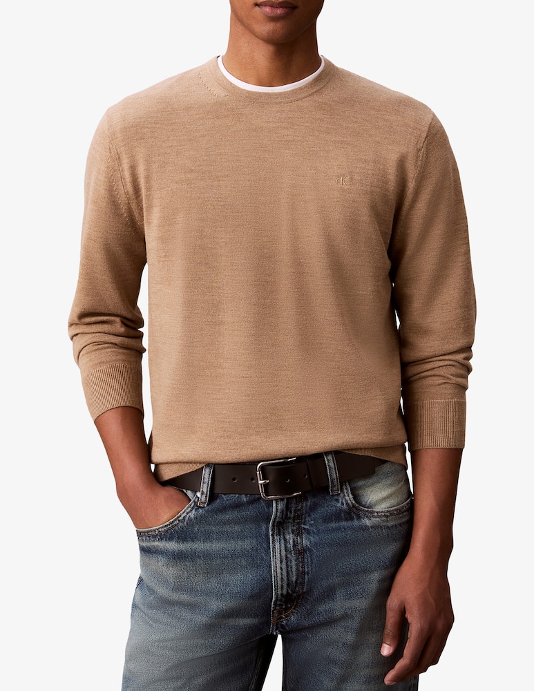 rinascente Calvin Klein Maglia girocollo in lana merino