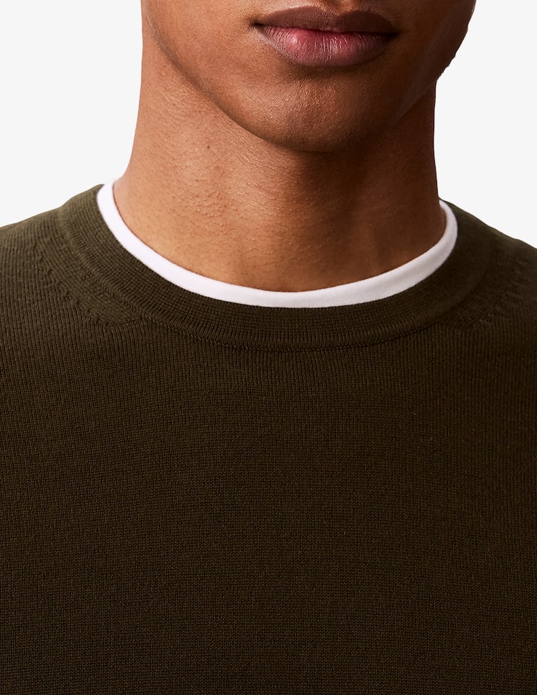 rinascente Calvin Klein Merino crewneck jumper