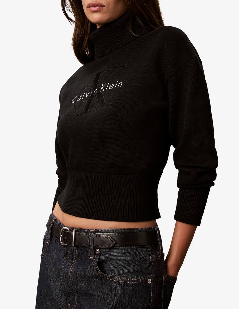 Calvin Klein Jeans Logo turtleneck jumper - picture 4