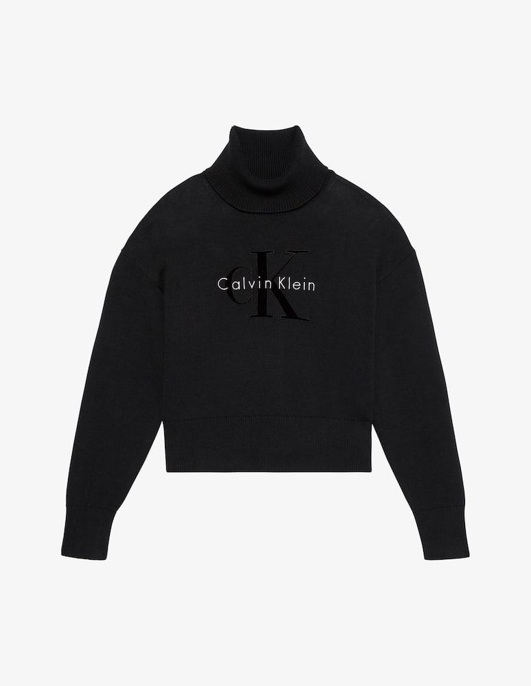rinascente Calvin Klein Jeans Pullover dolcevita con logo