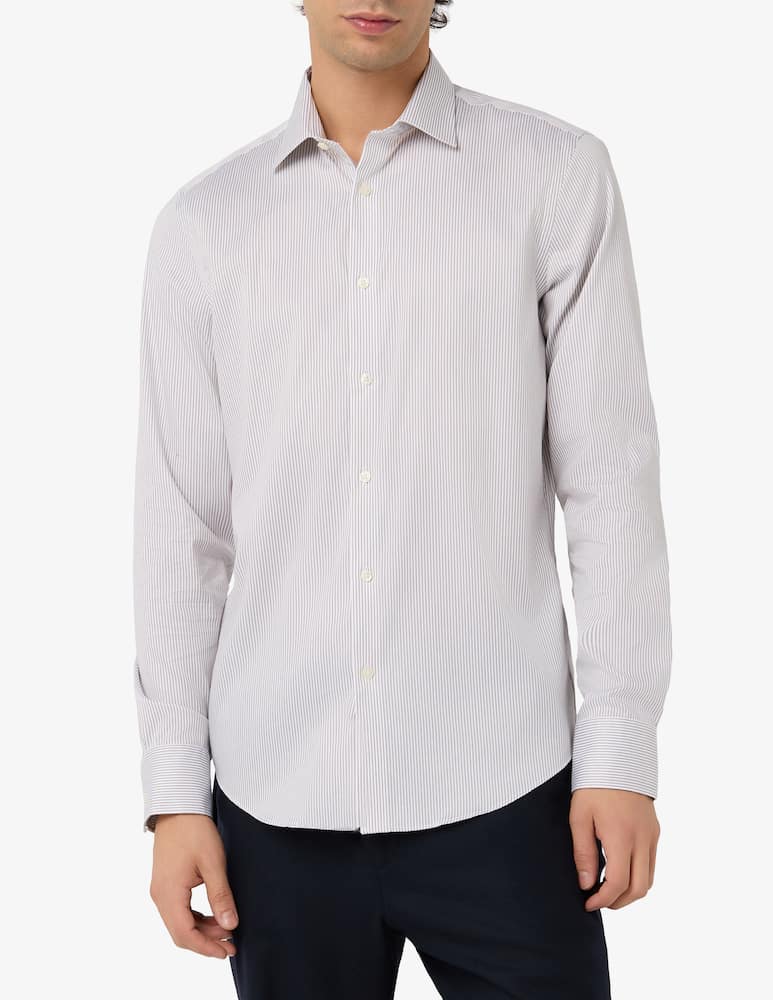 Calvin Klein Slim striped shirt - picture 1 Calvin Klein Slim striped shirt - picture 1