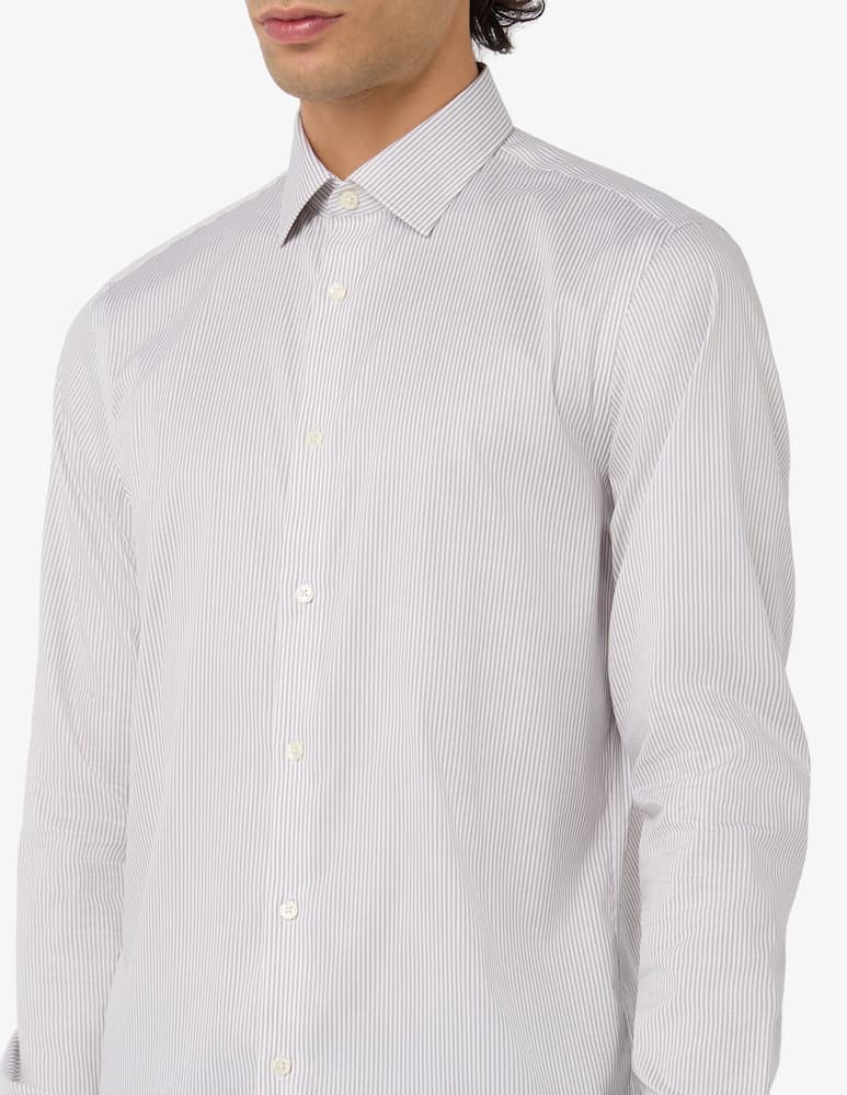 Calvin Klein Slim striped shirt - picture 4 Calvin Klein Slim striped shirt - picture 4