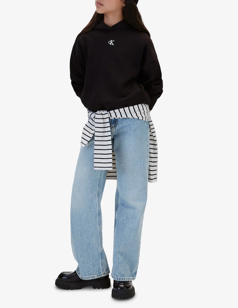 Calvin Klein Felpa con cappuccio e badge - immagine 4 Calvin Klein Felpa con cappuccio e badge - immagine 4