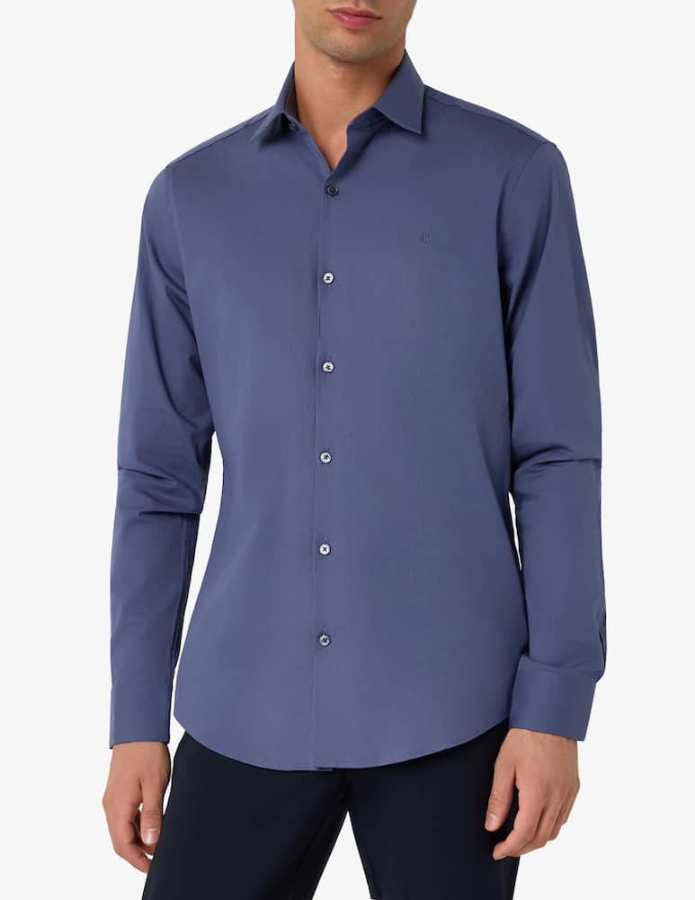 rinascente Calvin Klein Slim poplin stretch shirt