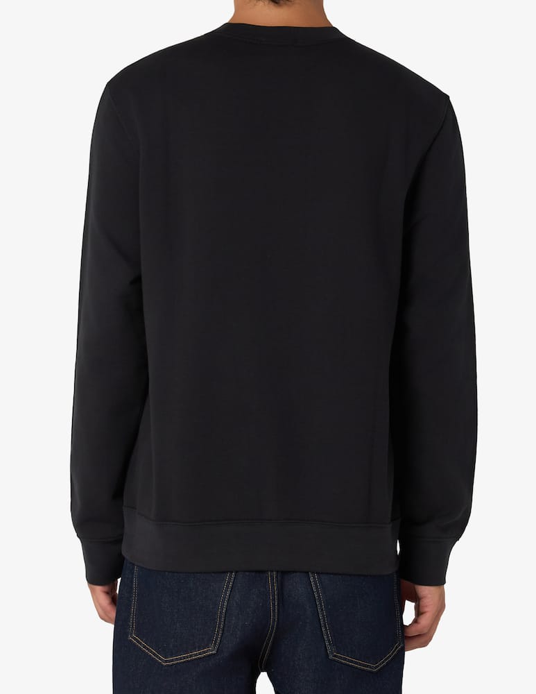 Calvin Klein Jeans Crewneck sweatshirt with badge - picture 3 Calvin Klein Jeans Crewneck sweatshirt with badge - picture 3