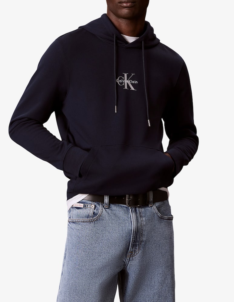 Calvin Klein Jeans Felpa con cappuccio e logo - immagine 1 Calvin Klein Jeans Felpa con cappuccio e logo - immagine 1