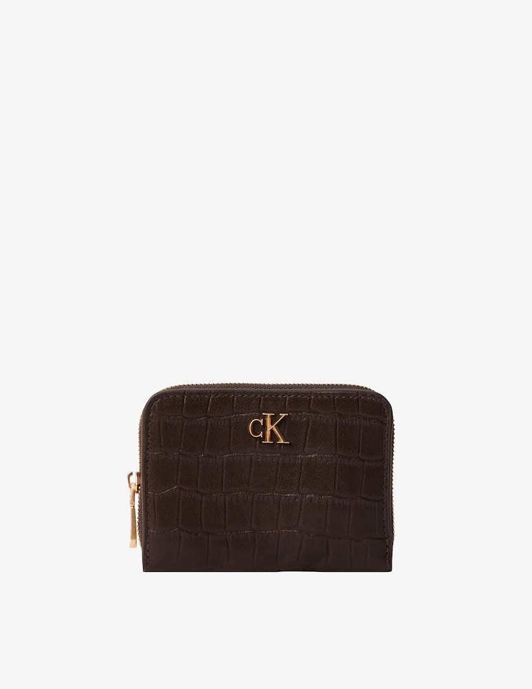 Calvin Klein Croc-effect zip-around wallet - picture 1 Calvin Klein Croc-effect zip-around wallet - picture 1