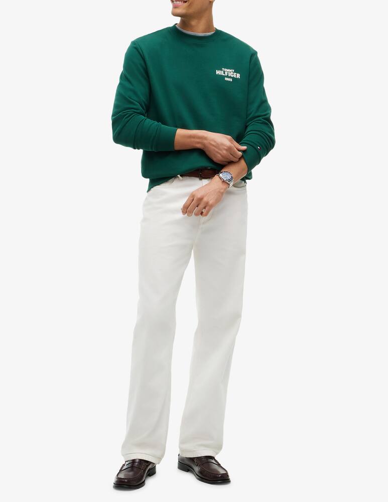 rinascente Tommy Hilfiger Felpa girocollo con logo 1985