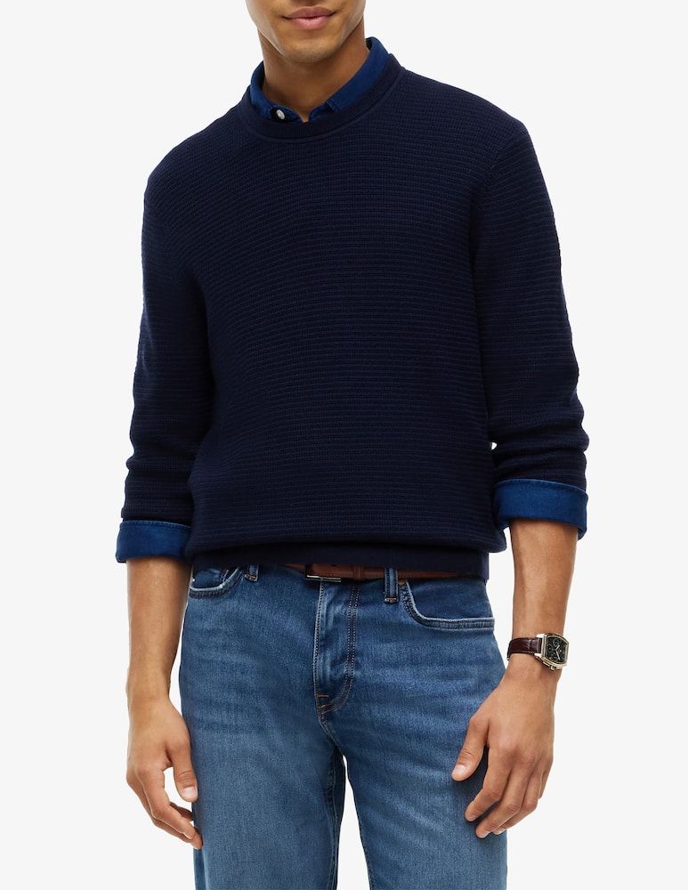 rinascente Tommy Hilfiger Structured crewneck jumper