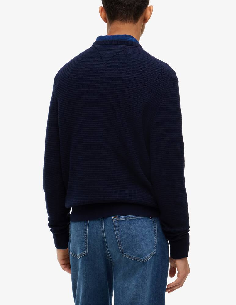rinascente Tommy Hilfiger Structured crewneck jumper