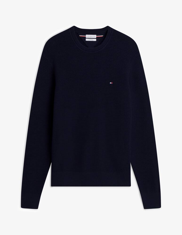 rinascente Tommy Hilfiger Structured crewneck jumper