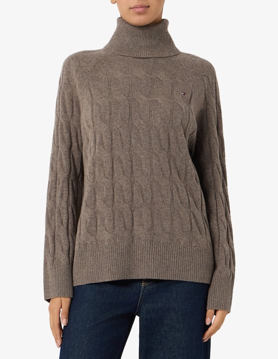 Tommy Hilfiger - Cable roll-neck jumper - €149,90
