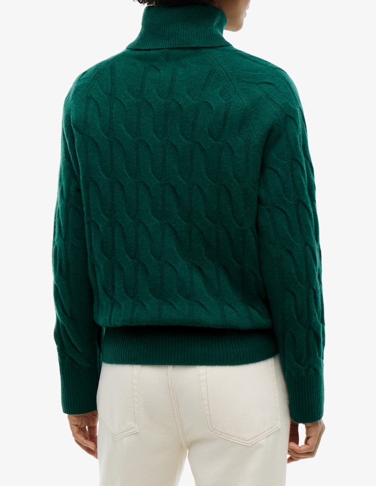 rinascente Tommy Hilfiger Soft cable roll-neck jumper