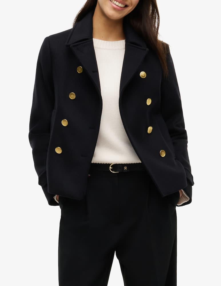 rinascente Tommy Hilfiger Peacoat doppiopetto