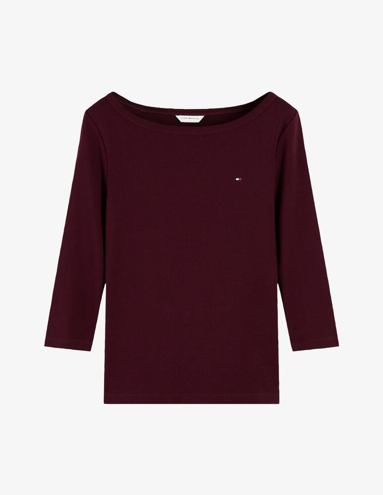 rinascente Tommy Hilfiger Boat-neck 3/4 sleeve t-shirt