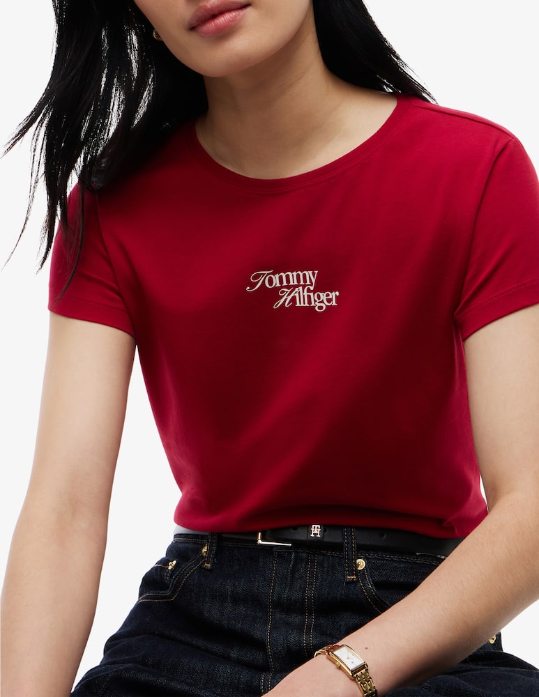 rinascente Tommy Hilfiger T-shirt slim con logo