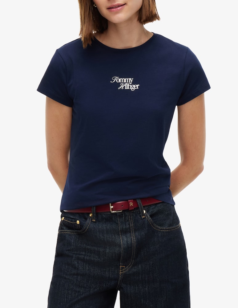 rinascente Tommy Hilfiger T-shirt slim fit con logo