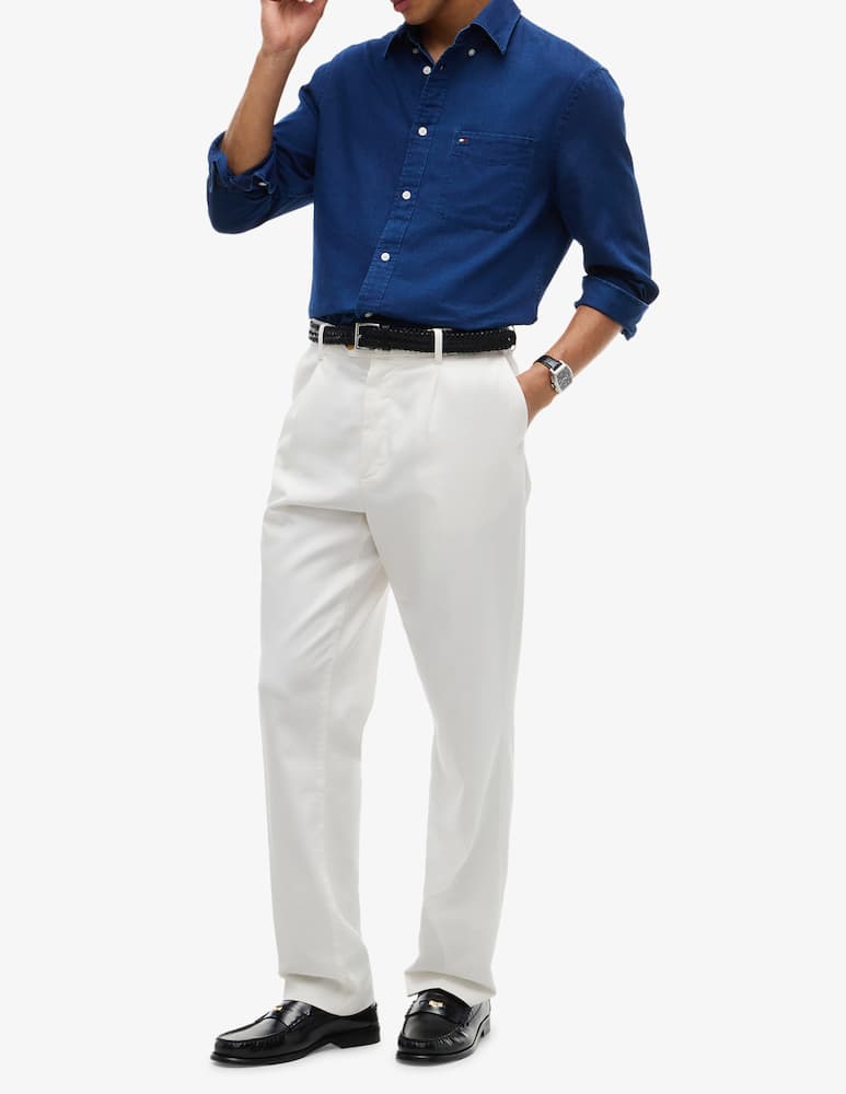 rinascente Tommy Hilfiger Camicia in chambray con tasca