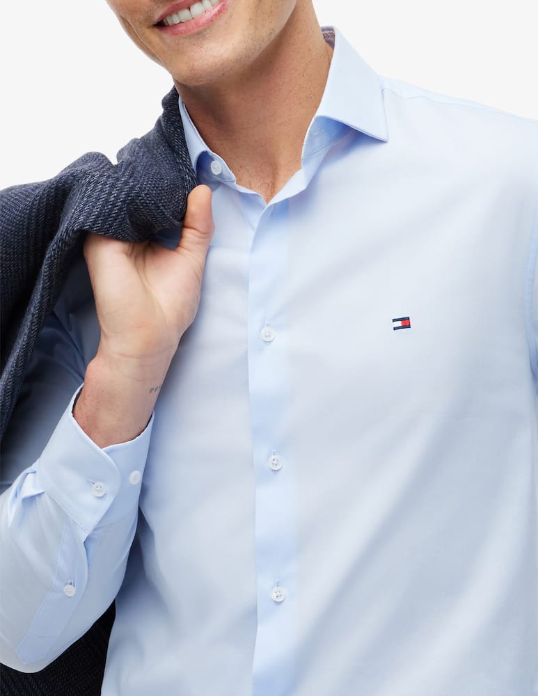 Tommy Hilfiger Slim poplin shirt - picture 4 Tommy Hilfiger Slim poplin shirt - picture 4