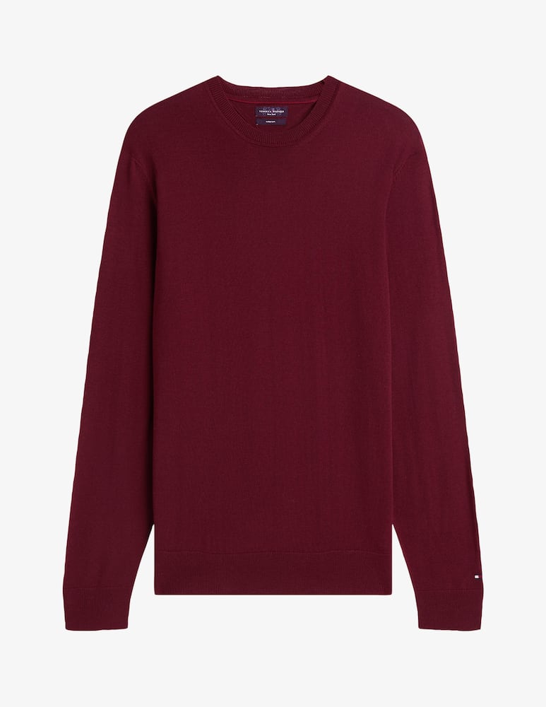 Tommy Hilfiger Maglia girocollo in lana merino - immagine 5 Tommy Hilfiger Maglia girocollo in lana merino - immagine 5