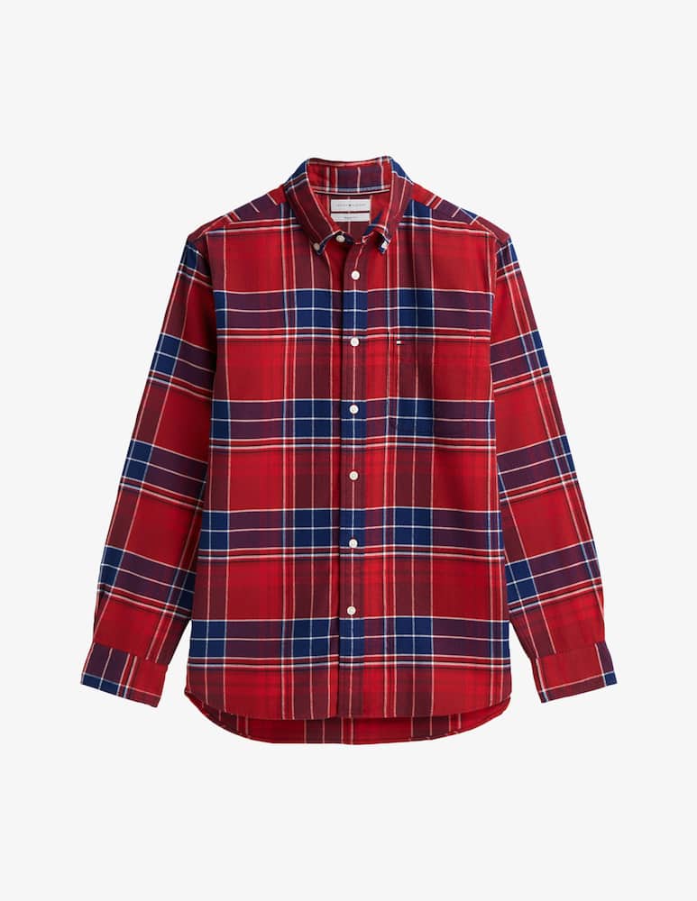 rinascente Tommy Hilfiger Flannel tartan check shirt