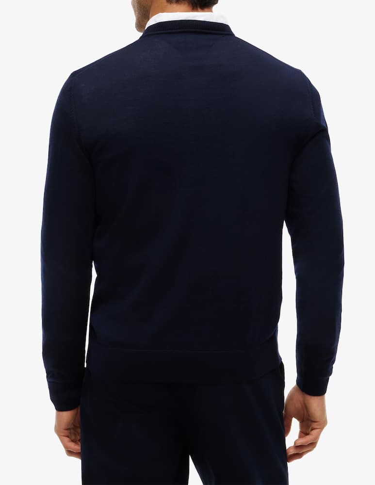 Tommy Hilfiger Merino crewneck sweater - picture 3 Tommy Hilfiger Merino crewneck sweater - picture 3