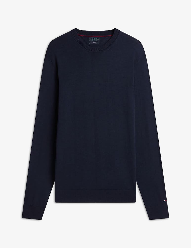 Tommy Hilfiger Merino crewneck sweater - picture 5 Tommy Hilfiger Merino crewneck sweater - picture 5
