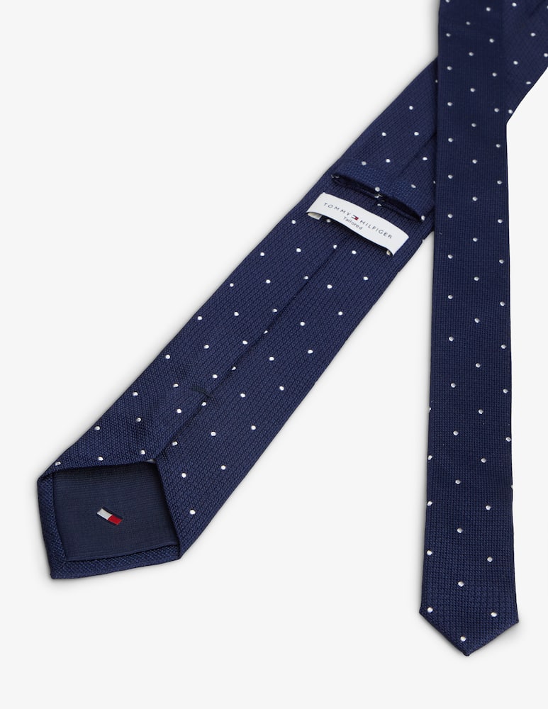Tommy Hilfiger Cravatta classica a pois - immagine 3 Tommy Hilfiger Cravatta classica a pois - immagine 3