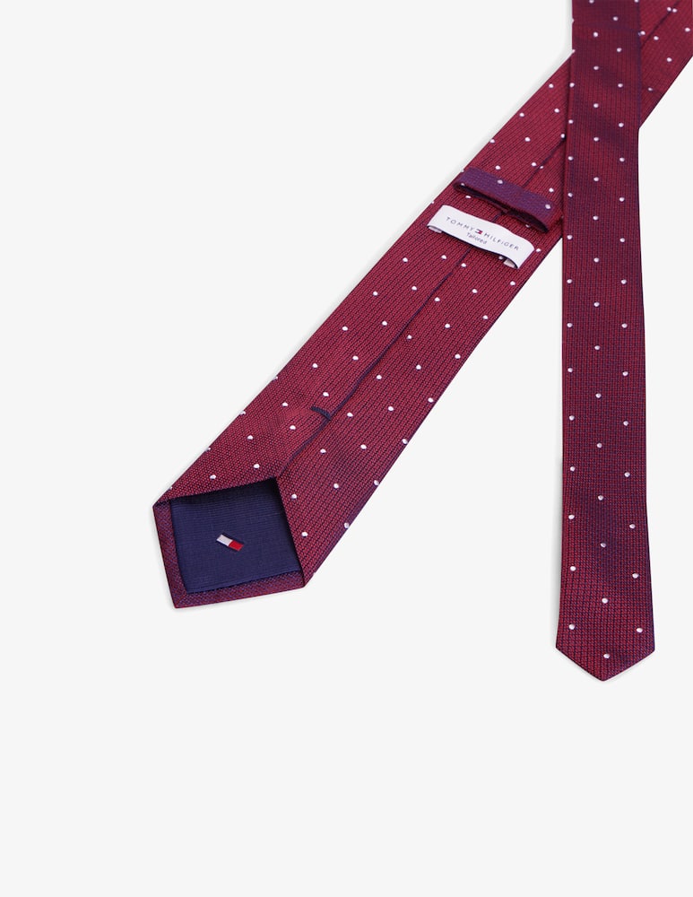 Tommy Hilfiger Cravatta classica a pois - immagine 3 Tommy Hilfiger Cravatta classica a pois - immagine 3