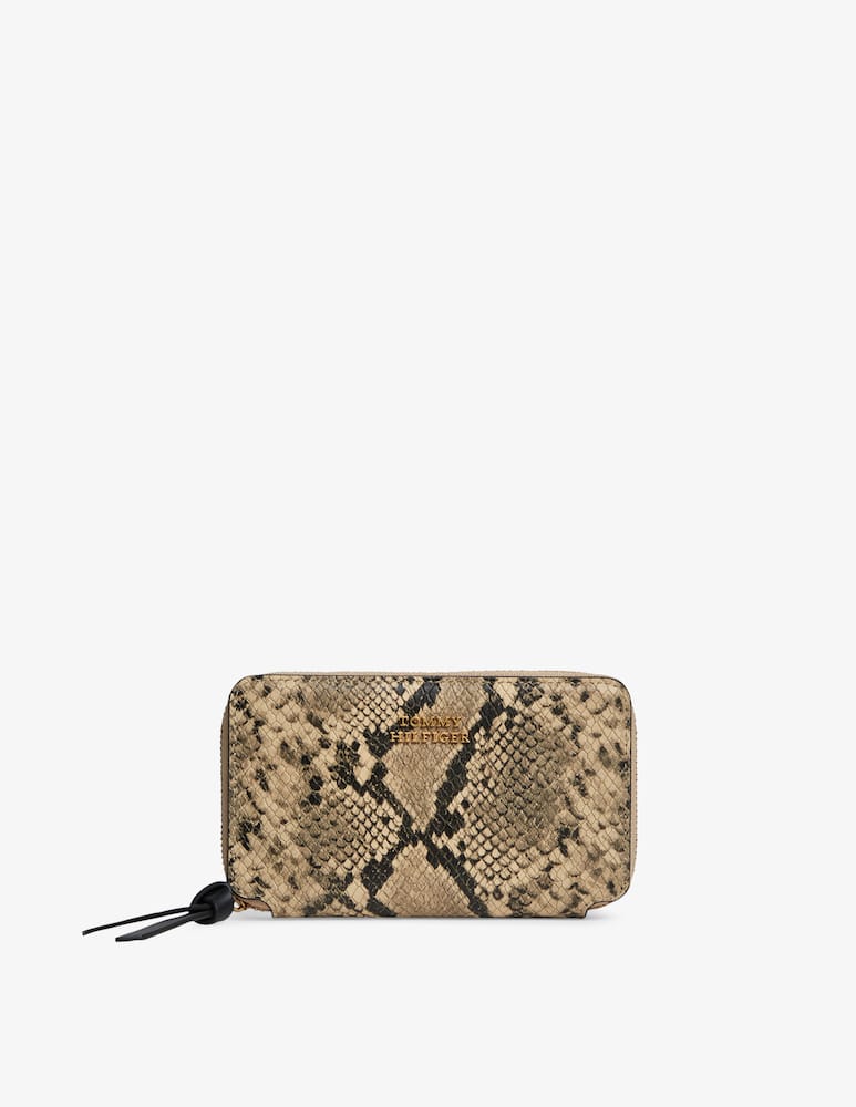 Tommy Hilfiger Leather zip-around snake wallet - picture 1 Tommy Hilfiger Leather zip-around snake wallet - picture 1