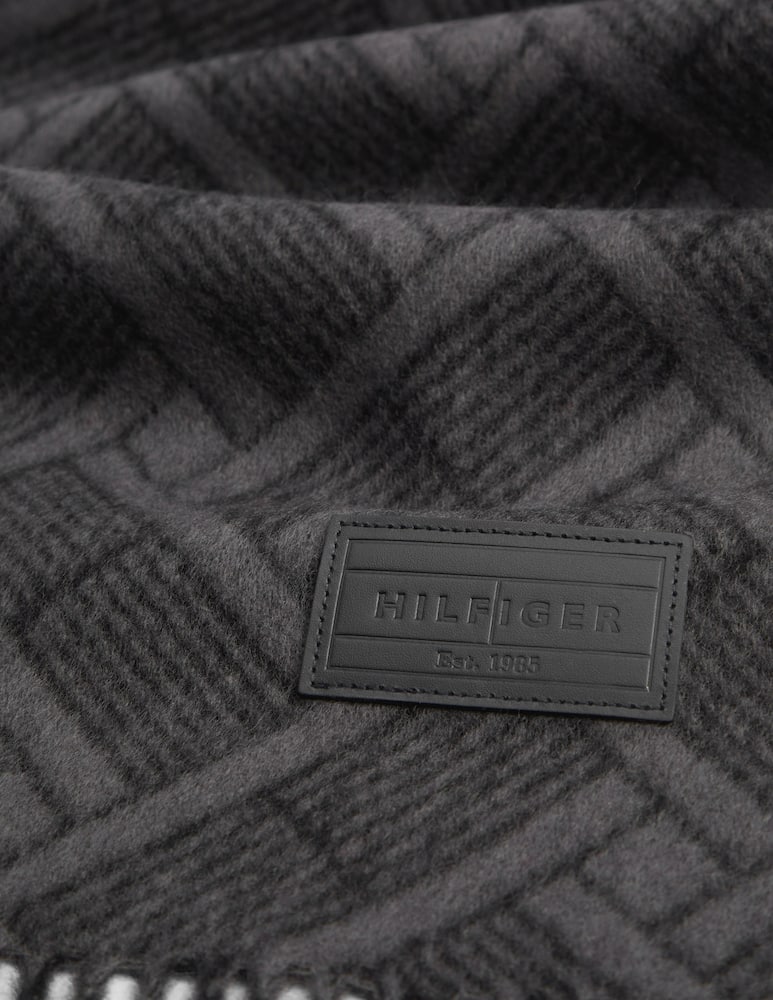 rinascente Tommy Hilfiger Sciarpa jacquard con frange