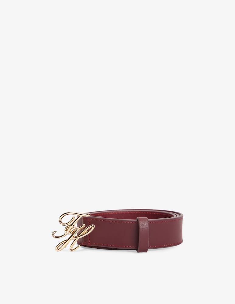 rinascente Tommy Hilfiger Script buckle belt