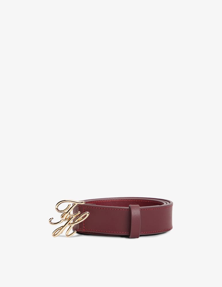 Tommy Hilfiger Cintura con fibbia script - immagine 1 Tommy Hilfiger Cintura con fibbia script - immagine 1