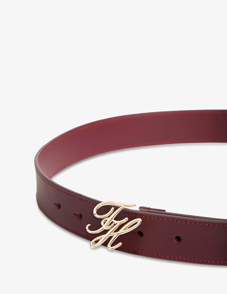 Tommy Hilfiger Cintura con fibbia script - immagine 3 Tommy Hilfiger Cintura con fibbia script - immagine 3