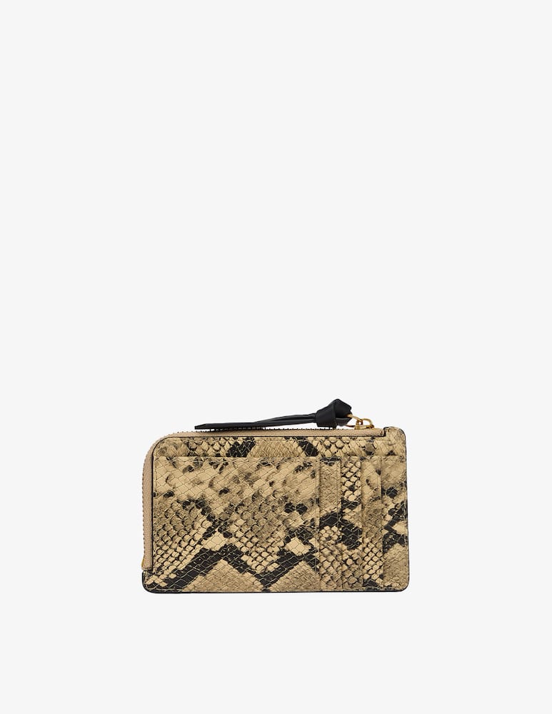 Tommy Hilfiger Snake leather cardholder - picture 3 Tommy Hilfiger Snake leather cardholder - picture 3