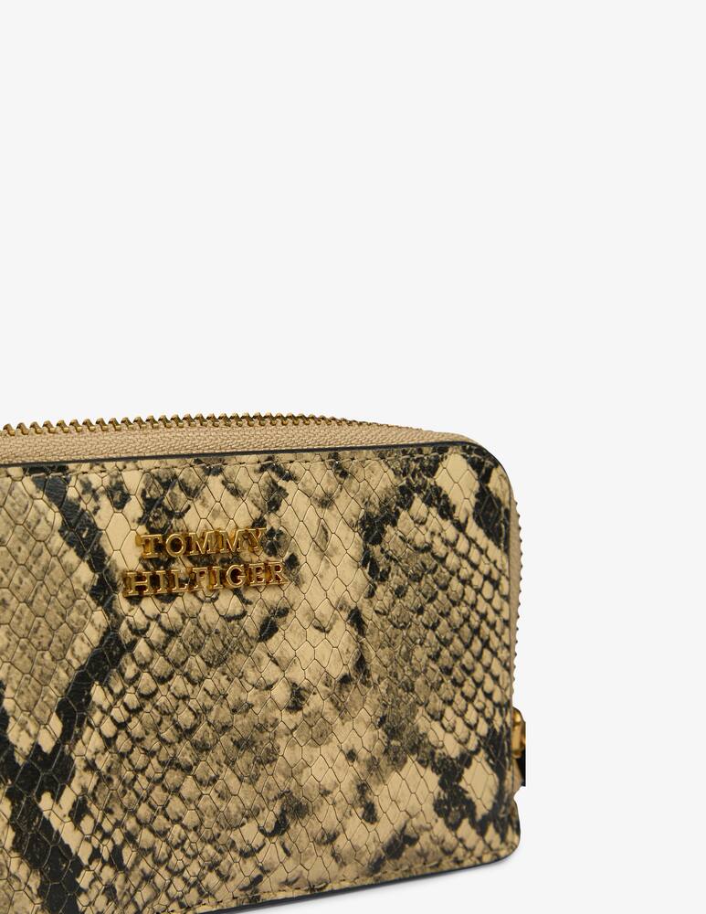 rinascente Tommy Hilfiger Snake leather cardholder