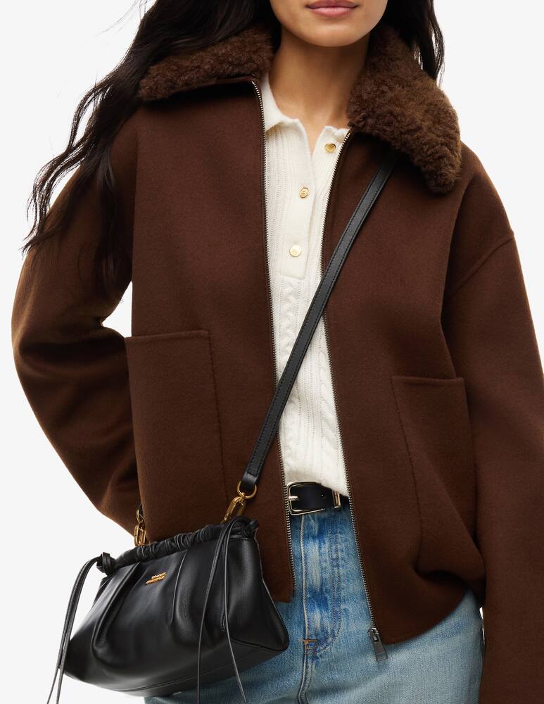 rinascente Tommy Hilfiger Soft leather mini crossbody bag