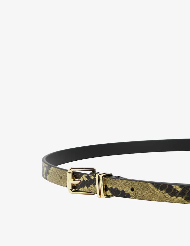 Tommy Hilfiger Cintura effetto pitone - immagine 3 Tommy Hilfiger Cintura effetto pitone - immagine 3