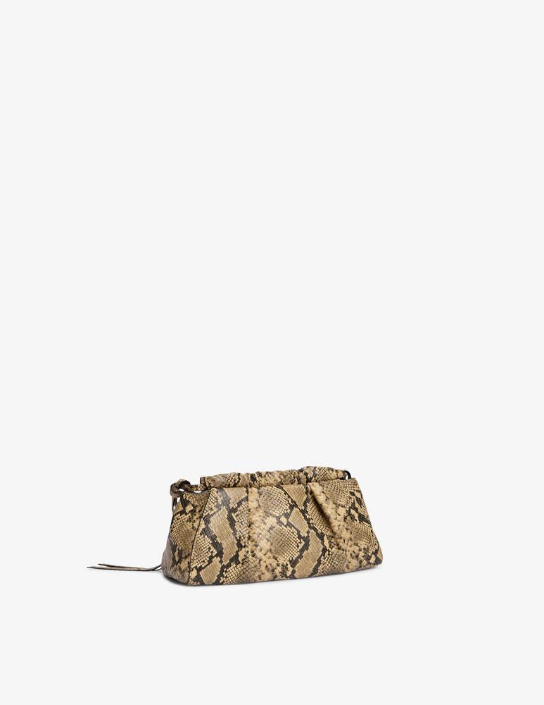 rinascente Tommy Hilfiger Leather mini snake Crossbody bag