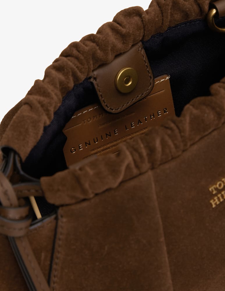 Tommy Hilfiger Mini borsa a tracolla in suede - immagine 5 Tommy Hilfiger Mini borsa a tracolla in suede - immagine 5