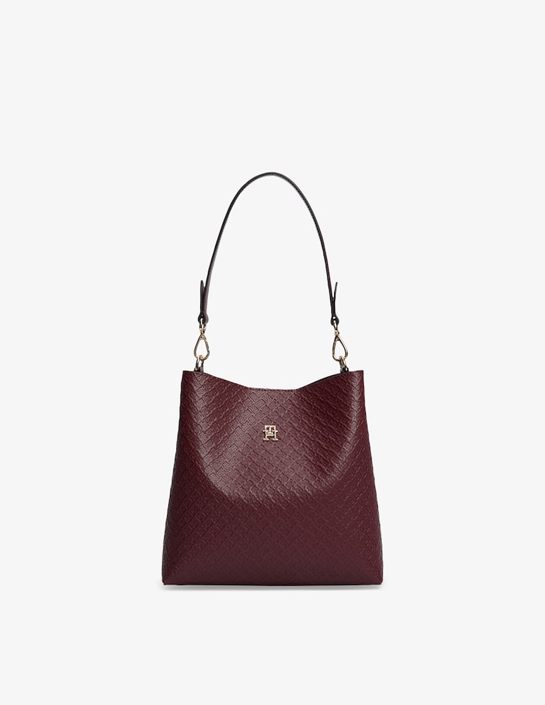 rinascente Tommy Hilfiger Icon monogram shoulder bag