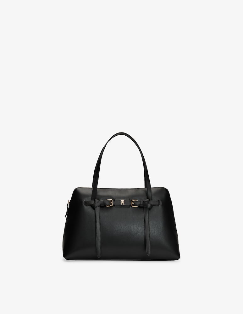 Tommy Hilfiger Borsa shopper con fibbia - immagine 1