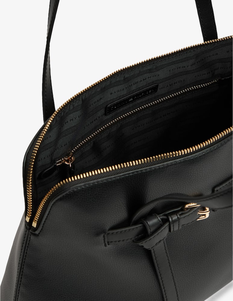 Tommy Hilfiger Borsa shopper con fibbia - immagine 3