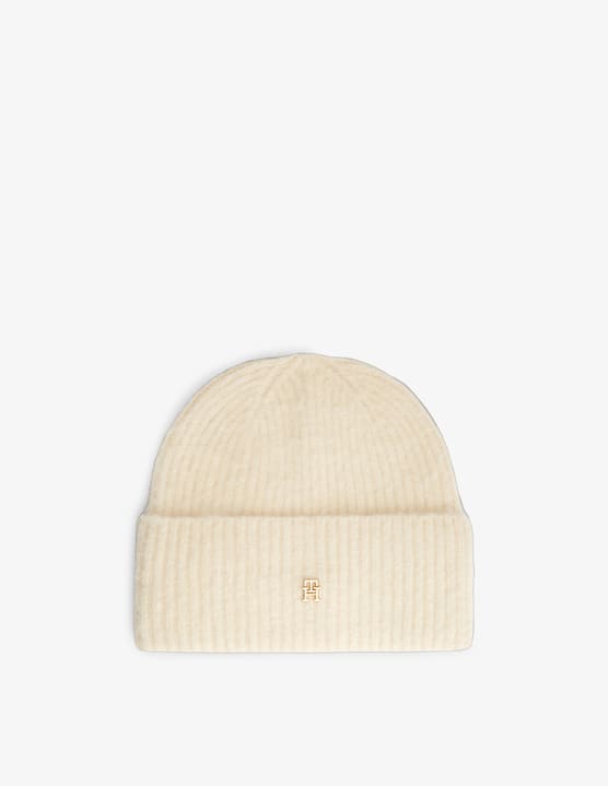 Tommy Hilfiger - Berretto a coste con logo - €49,90